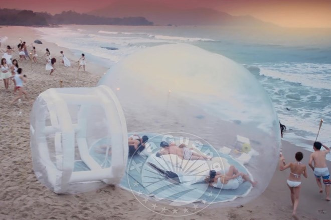 兰陵充气球形帐篷